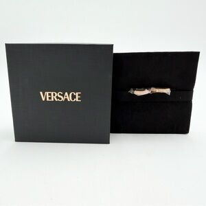 RESERVED Versace Greca Earrings